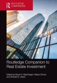 Title: Routledge Companion to Real Estate Investment / Edition 1, Author: Bryan D. MacGregor