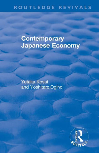 Contemporary Japanese Economy / Edition 1