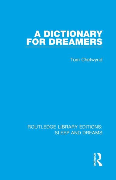 A Dictionary for Dreamers / Edition 1
