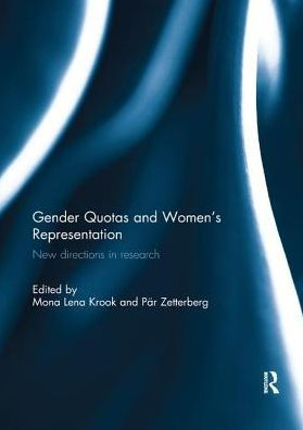 Gender Quotas and Women's Representation: New Directions Research