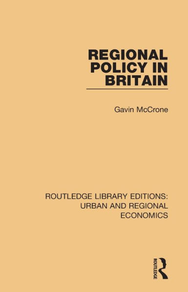 Regional Policy Britain