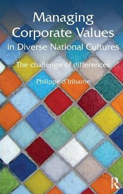 Managing Corporate Values Diverse National Cultures: The Challenge of Differences