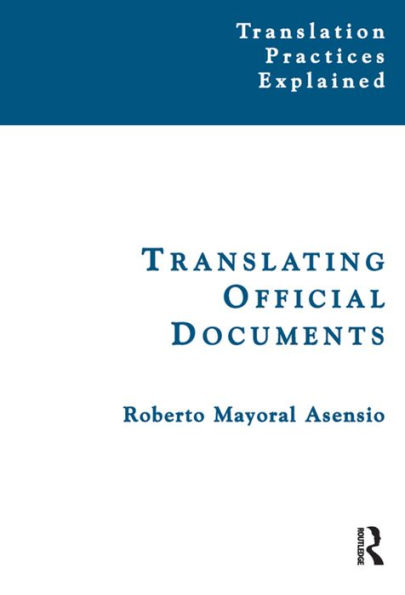 Translating Official Documents / Edition 1