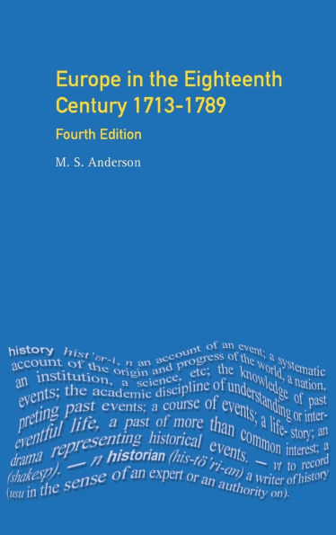 Europe the Eighteenth Century 1713-1789
