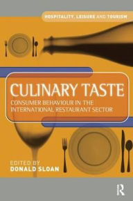 Title: Culinary Taste, Author: Donald Sloan