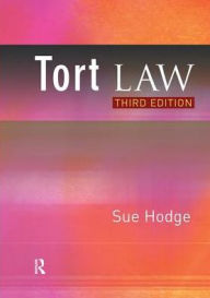 Title: Tort Law, Author: Sue Hodge