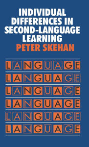 Title: Individual Differences in Second Language Learning, Author: Peter Skehan