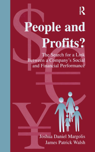 People and Profits?: The Search for A Link Between Company's Social Financial Performance