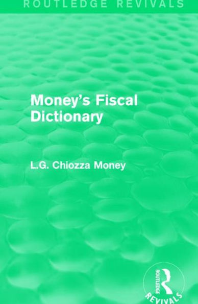 Money's Fiscal Dictionary