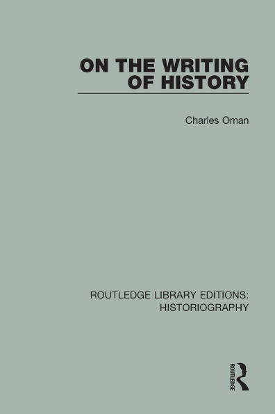 On the Writing of History