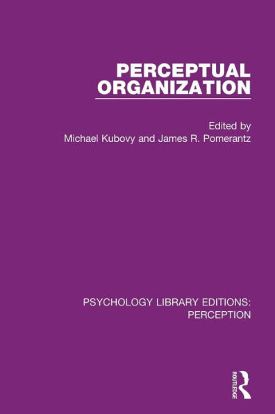 Perceptual Organization / Edition 1