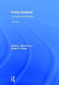 Title: Policy Analysis: Concepts and Practice, Author: David Weimer