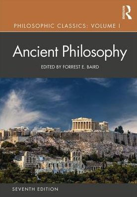 Philosophic Classics: Volume 1: Ancient Philosophy / Edition 7