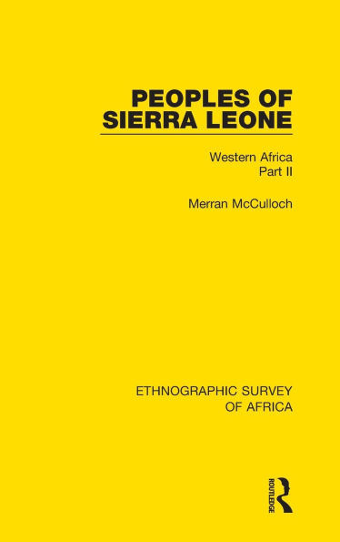 Peoples of Sierra Leone: Western Africa Part II