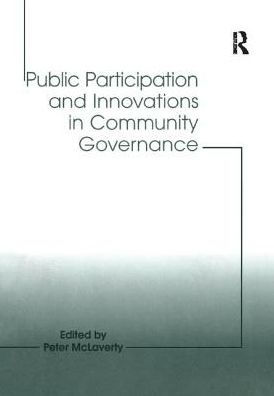 Public Participation and Innovations Community Governance