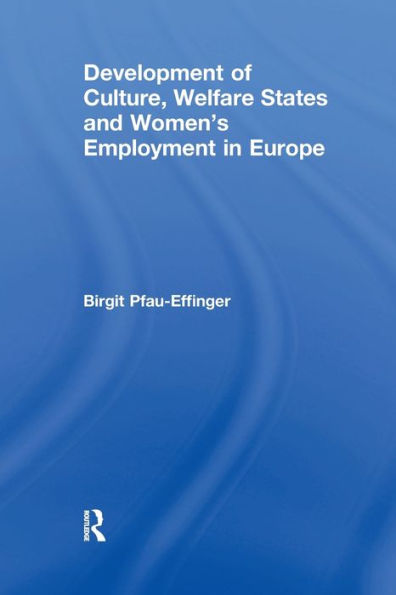 Development of Culture, Welfare States and Women's Employment in Europe