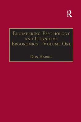 Engineering Psychology and Cognitive Ergonomics: Volume 1: Transportation Systems