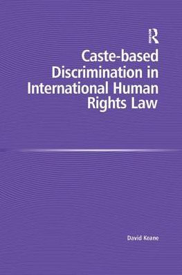 Caste-based Discrimination International Human Rights Law