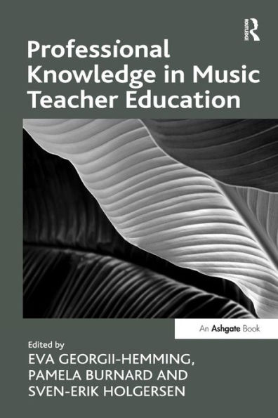 Professional Knowledge Music Teacher Education