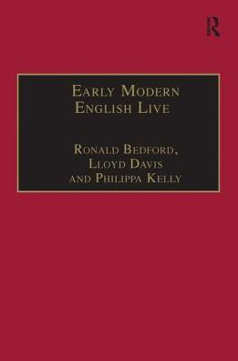 Early Modern English Lives: Autobiography and Self-Representation 1500-1660