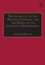 The Liability of the Holding Company for the Debts of its Insolvent Subsidiaries