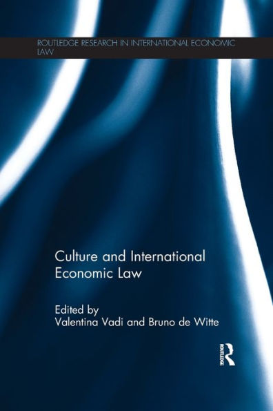 Culture and International Economic Law