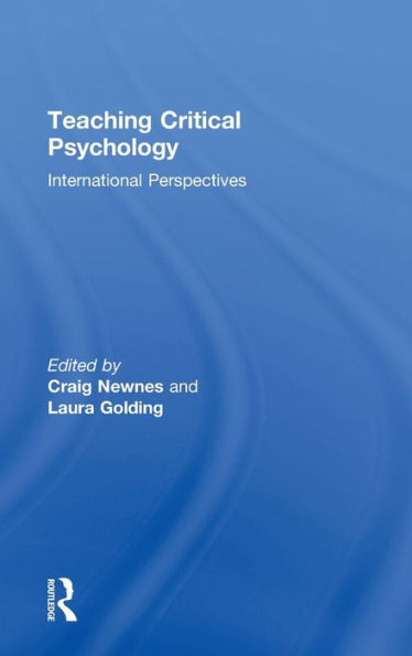 Teaching Critical Psychology: International Perspectives