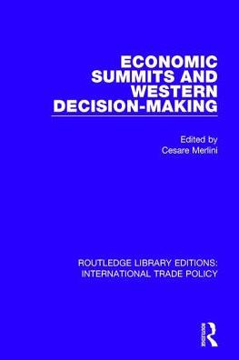 Economic Summits and Western Decision-Making