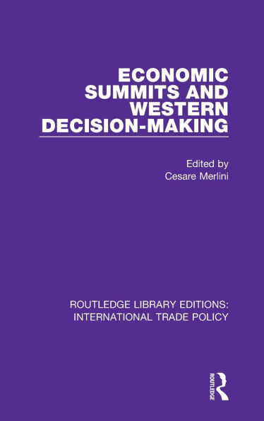 Economic Summits and Western Decision-Making