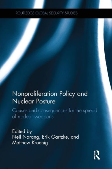 Nonproliferation Policy and Nuclear Posture: Causes Consequences for the Spread of Weapons