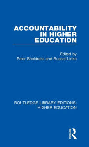 Title: Accountability in Higher Education, Author: Peter Sheldrake