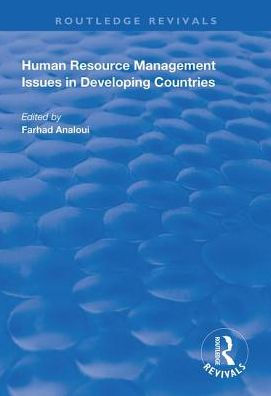 Human Resource Management Issues in Developing Countries