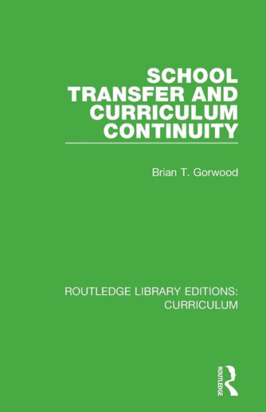 School Transfer and Curriculum Continuity / Edition 1