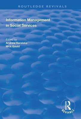 Information Management in Social Services / Edition 1