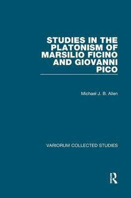 Studies the Platonism of Marsilio Ficino and Giovanni Pico