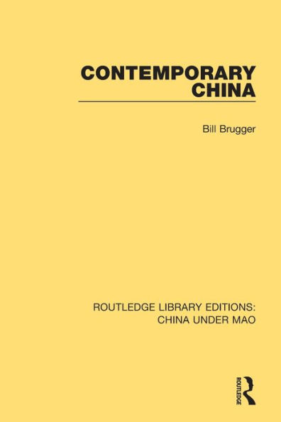 Contemporary China / Edition 1
