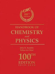 Free download audio books in english CRC Handbook of Chemistry and Physics, 100th Edition 9781138367296 (English literature) by John Rumble 