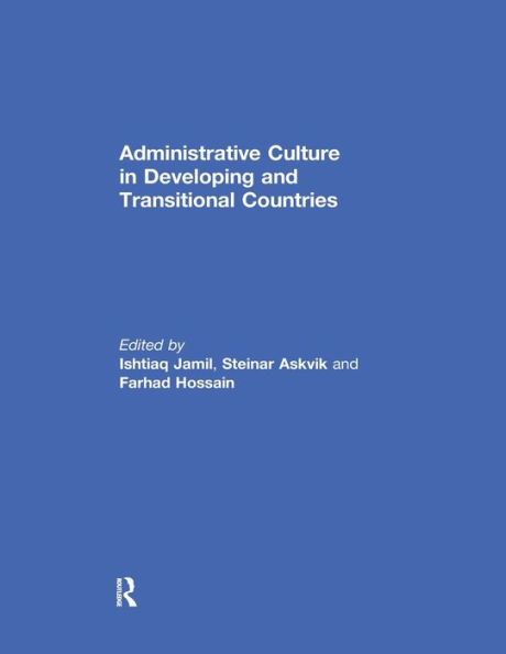 Administrative Culture Developing and Transitional Countries