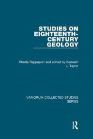 Title: Studies on Eighteenth-Century Geology, Author: Rhoda Rappaport