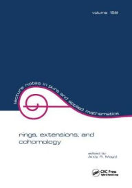 Title: Rings, Extensions, and Cohomology / Edition 1, Author: Andy R. Magid