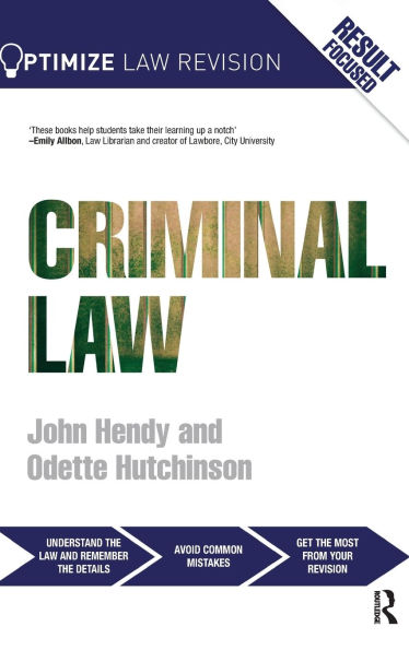 Optimize Criminal Law