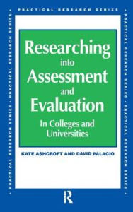 Title: Researching into Assessment & Evaluation, Author: Kate Ashcroft