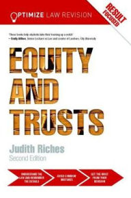 Title: Optimize Equity and Trusts, Author: Judith Riches