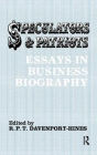 Speculators and Patriots: Essays in Business Biography