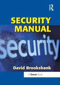 Title: Security Manual, Author: David Brooksbank