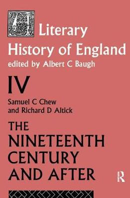 A Literary History of England Vol. 4