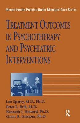 Treatment Outcomes Psychotherapy And Psychiatric Interventions