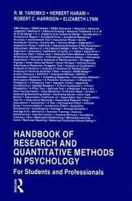 Title: Handbook of Research and Quantitative Methods in Psychology: For Students and Professionals, Author: R.M. Yaremko