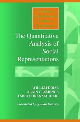 The Quantitative Analysis of Social Representations