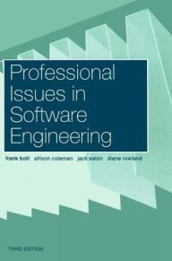 Title: Professional Issues in Software Engineering, Author: Frank Bott